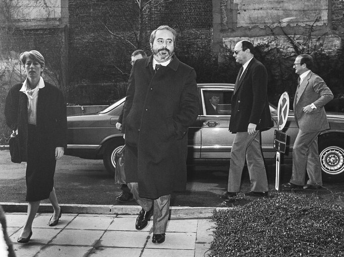 Fotografie 7: Hearing of the Judge Giovanni FALCONE at the European Parliament in Brussels