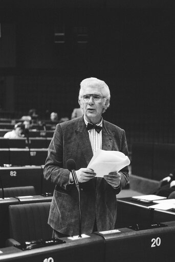 Plenary session in Strasbourg