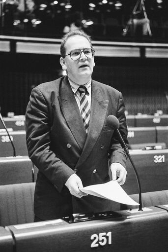 Plenary session in Strasbourg