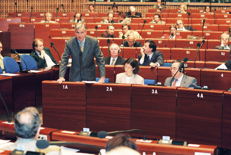 Plenary session in Strasbourg