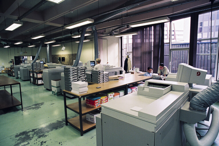 The EP printing service of Strasbourg