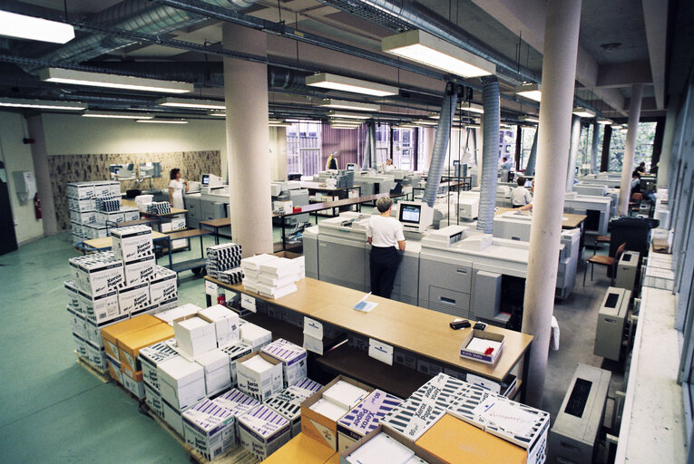 The EP printing service of Strasbourg