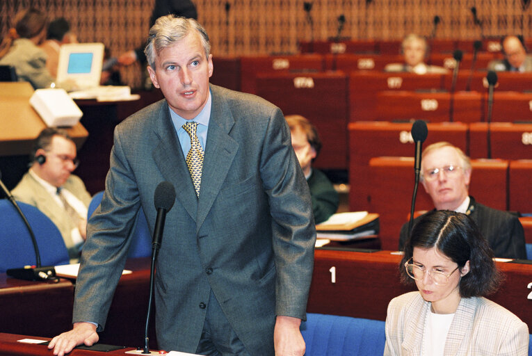 Plenary session in Strasbourg