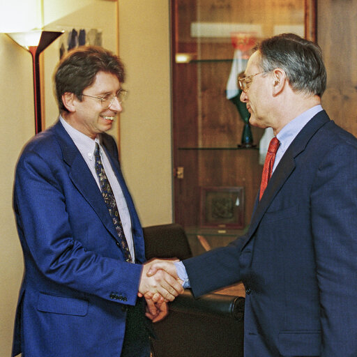 Fotografia 4: EP President meets with MEP Alexander LANGER