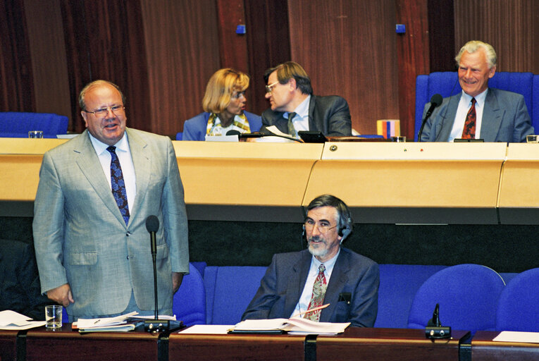 Plenary session in Strasbourg