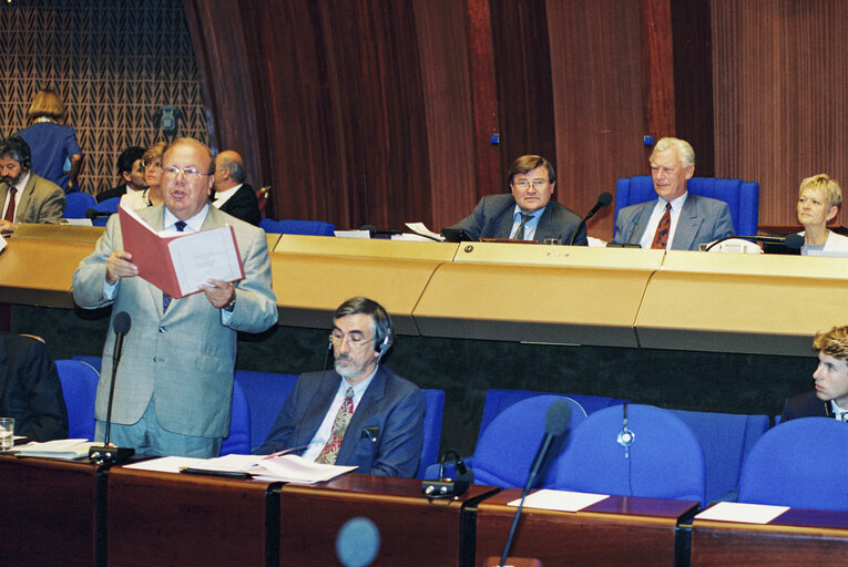 Fotografie 11: Plenary session in Strasbourg