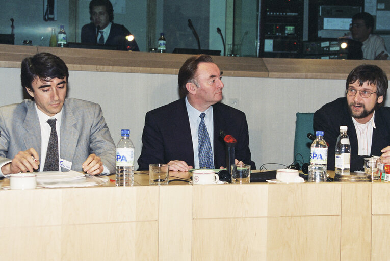 Meeting at the European Parliament in Strasbourg