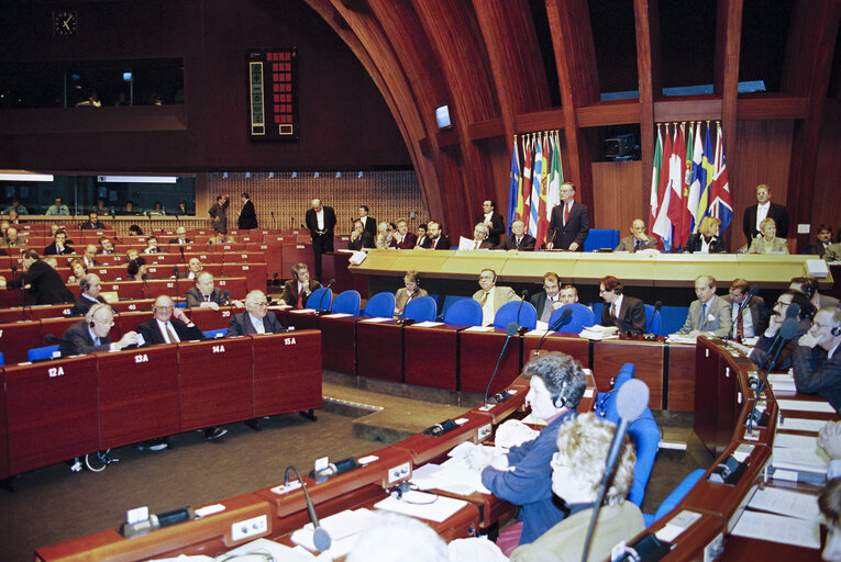 Zdjęcie 3: Arrival of the observers and MEPs for Sweden, Austria and FInland following the 1995 enlargement