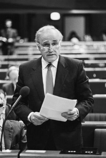 Fotografija 5: Plenary session in Strasbourg - Statement by the Greek Minister for Foreign Affairs