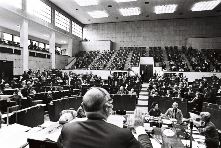 Foto 16: Plenary session Strasbourg october 1976