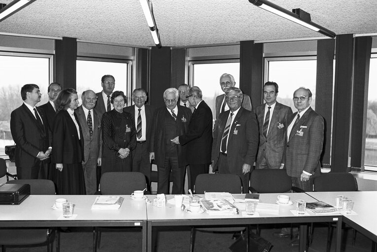 Fotografija 6: High level visitors at the EP in Strasbourg