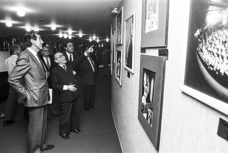 Exhibition 'Les grands de l'Espagne - Espanoles universales' at the European Parliament