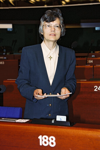 Nuotrauka 2: Portrait of MEP Veronica Mary HARDSTAFF in Strasbourg