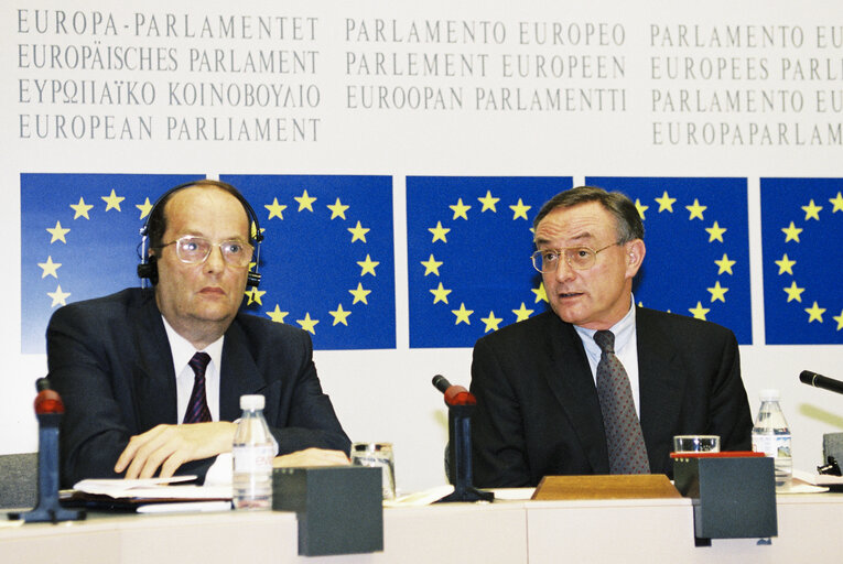 Press conference introducing Jacob SODERMAN as the European Ombudsman