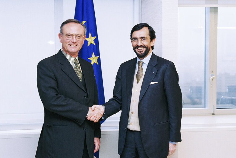 Billede 2: EP President meets with MEP Riccardo GAROSCI