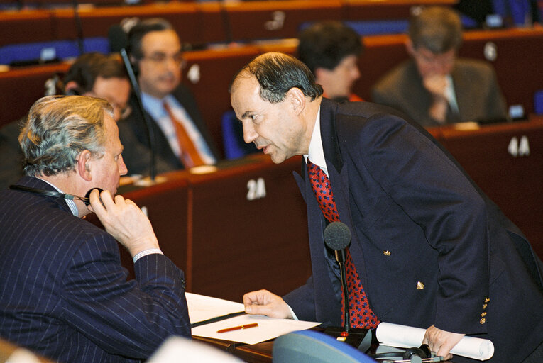 Fotografie 3: Plenary session at the European Parliament in Strasbourg