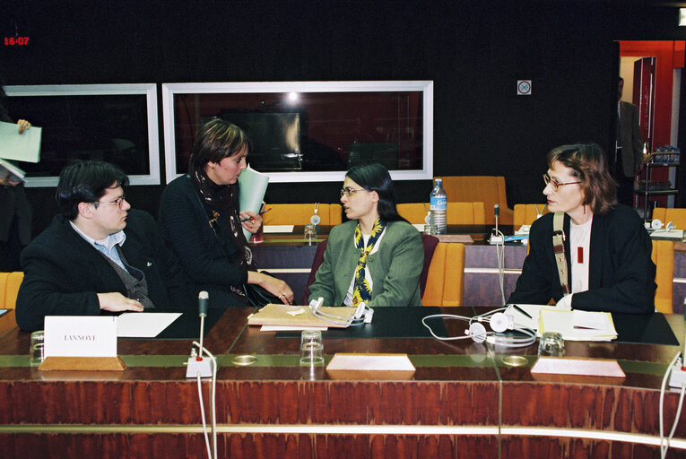 Fotografija 6: Meeting of the Greens group