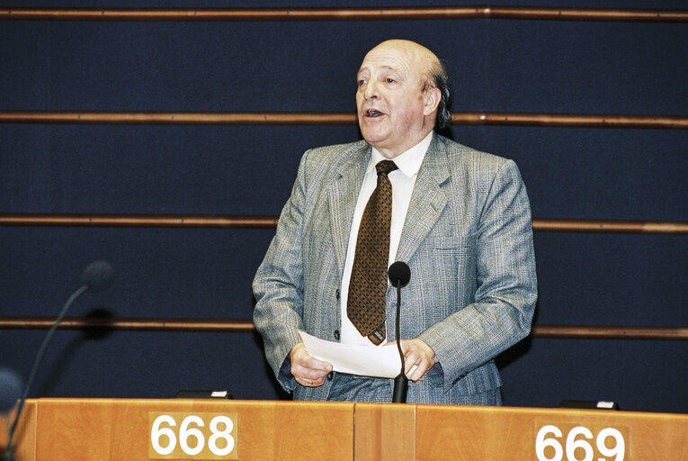 Plenary session in Brussels