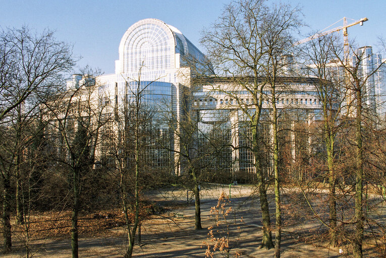 Photo 4 : EP - Paul-Henri Spaak building, which houses the debating chamber