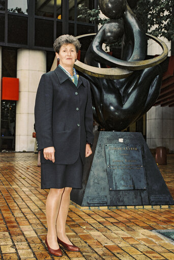 Valokuva 3: MEP Agnes SCHIERHUBER at the European Parliament  in Strasbourg