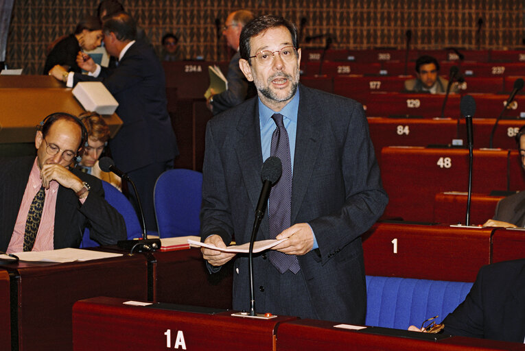 Plenary session in Strasbourg.Spanish Presidency of the EU