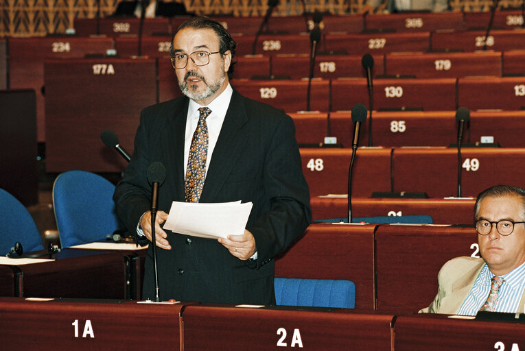 Plenary session in Strasbourg