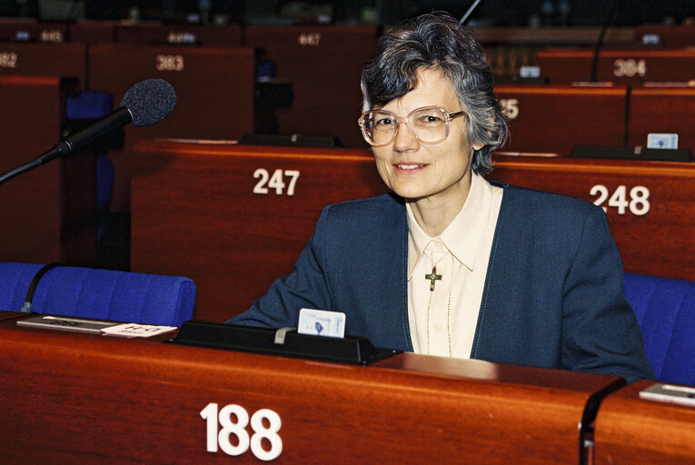 Nuotrauka 3: Portrait of MEP Veronica Mary HARDSTAFF in Strasbourg