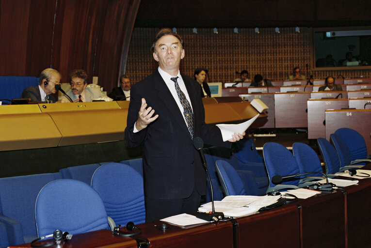 Plenary session in Strasbourg