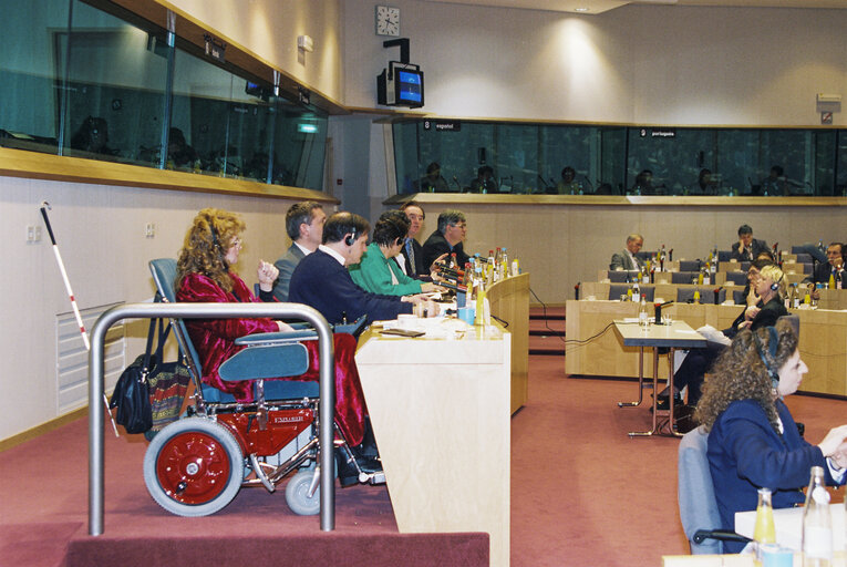 Meeting on the situation of disabled people