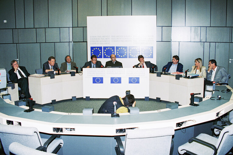 Zdjęcie 5: Press conference in Strasbourg