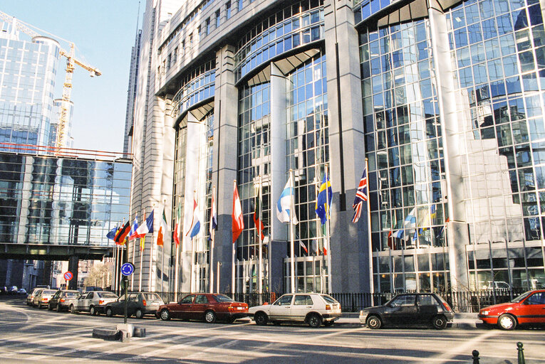 Photo 5 : EP - Paul-Henri Spaak building, which houses the debating chamber