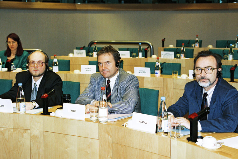 Meeting of the EP-Estonia delegation