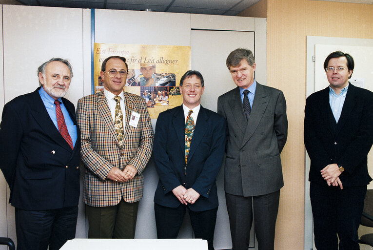 Foto 2: Meeting at the European Parliament in Strasbourg