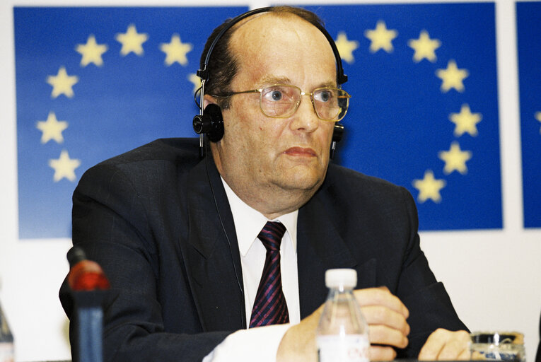 Press conference introducing Jacob SODERMAN as the European Ombudsman