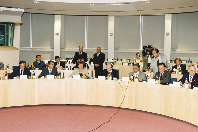 Visit of Fernando Henrique CARDOSO, President of Brazil at the European Parliament in Brussels