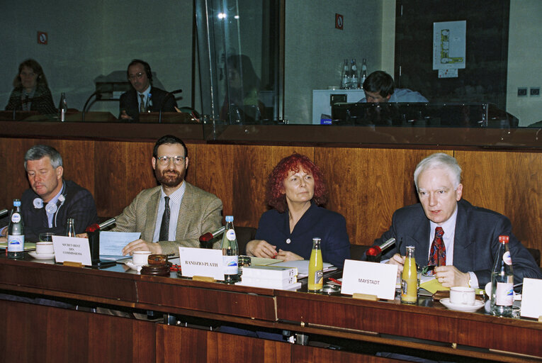 Fotografija 7: Meeting of the Subcommittee on Monetary Affairs