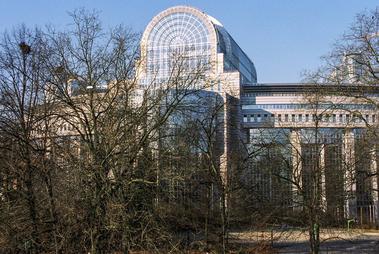 Photo 6 : EP - Paul-Henri Spaak building, which houses the debating chamber