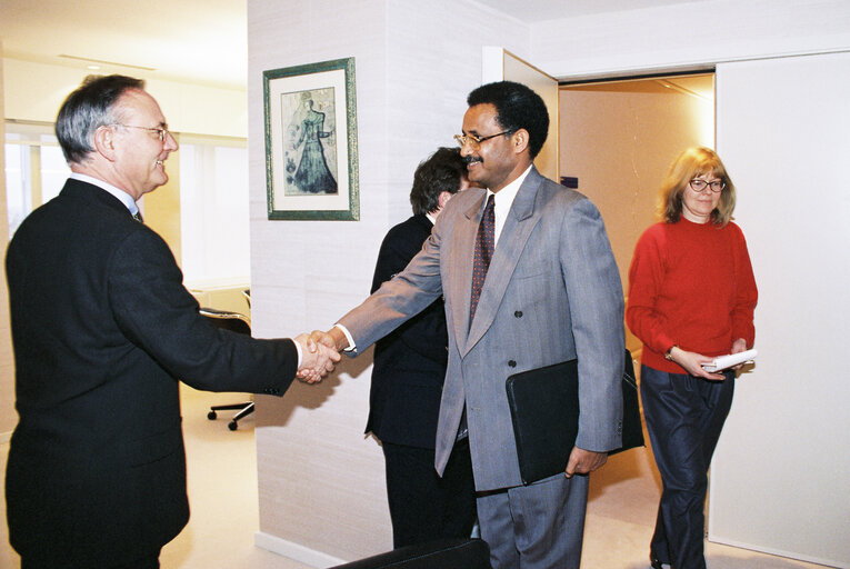 Fotografie 3: EP President meets with an Ambassador in Brussels