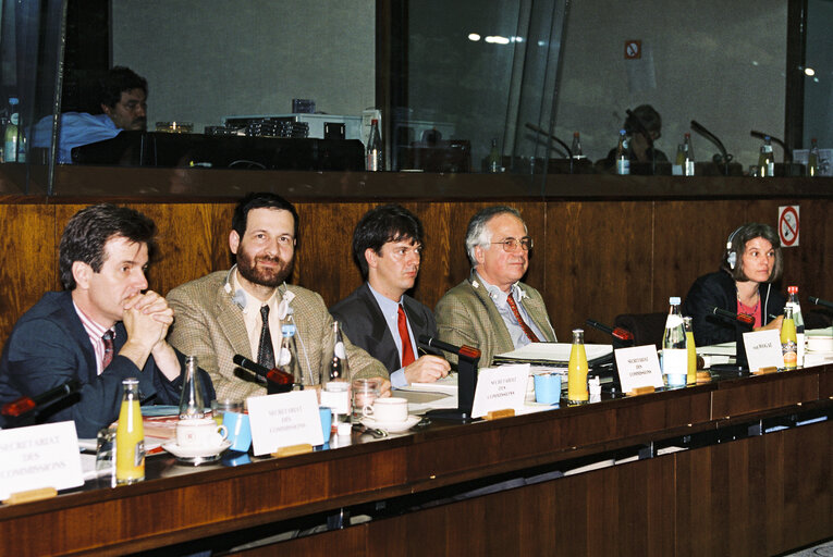 Foto 2: Meeting of the Committee on Economic  and Monetary Affairs and Industrial Policy