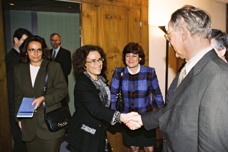 EP President meets with the Portuguese Secretary of State for European Affairs