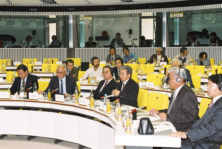 Foto 3: EU-Mongolia Meeting at the European Parliament  in Brussels