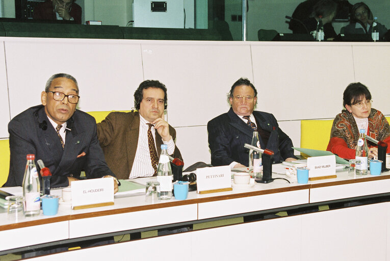 Fotografia 5: Inter-parliamentary Meeting at the European Parliament in Brussels