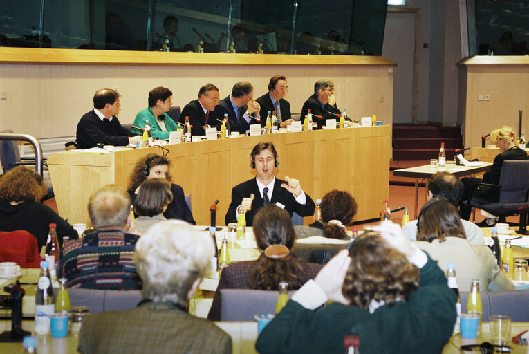 Fotografi 6: Meeting on the situation of disabled people