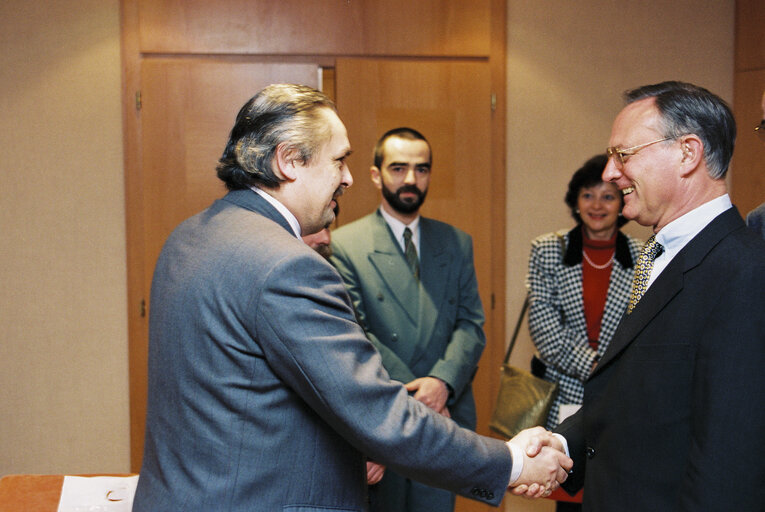 Fotografie 24: EP President with guests in Strasbourg