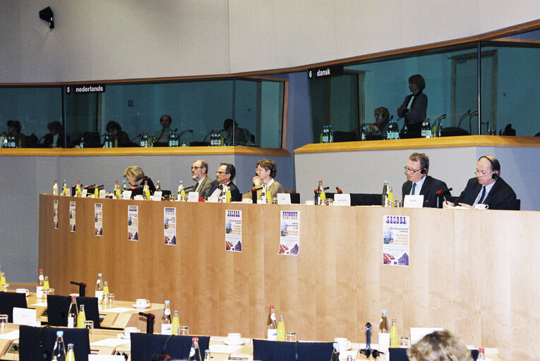 Fotografija 7: Committee on Institutional Affairs - Public hearing - 1996 Intergovernmental Conference - The European Parliament : A Sounding Board for Europe's Citizens