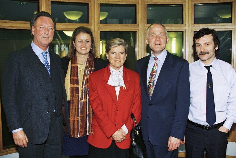 Fotogrāfija 7: Meeting of UK Labour Party's members at the European Parliament in Brussels