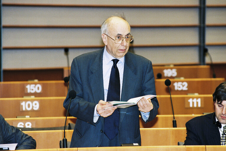 Plenary session in Brussels