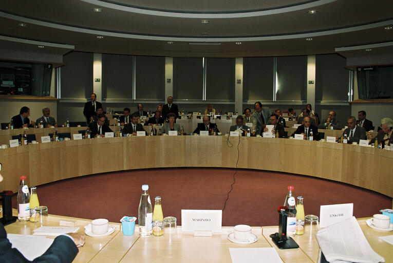 Photo 9 : Visit of Fernando Henrique CARDOSO, President of Brazil at the European Parliament in Brussels