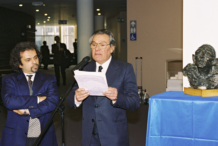 Fotografie 4: Launch of a sculpture at the European Parliament in Brussels