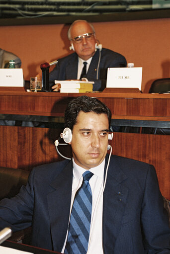 Fotogrāfija 17: Meeting with of Germany at the European Parliament in Strasbourg